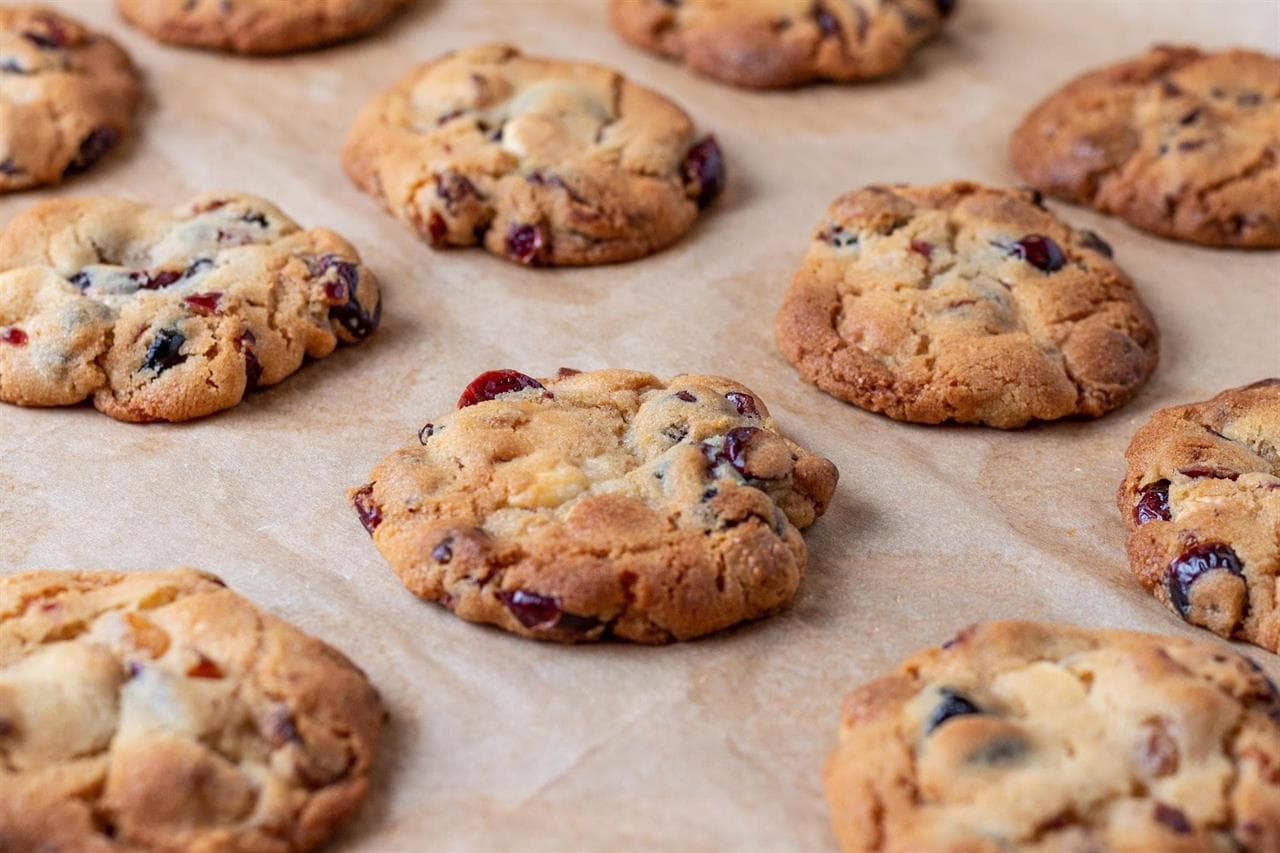 Galletas con arándanos