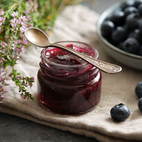 Arándanos frescos en Galicia