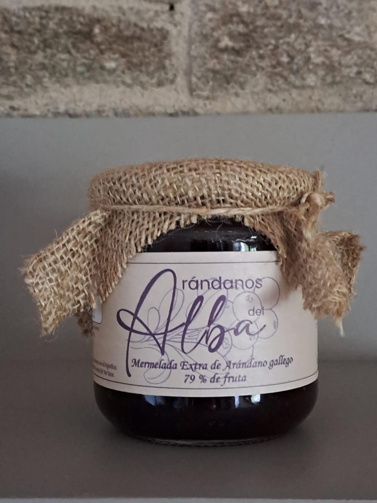 Foto 1 Mermelada Extra de Arándano gallego (310 g) - ¡Envío GRATIS!-Pedido mínimo 4 botes